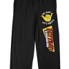 Fast Times At Ridgemont High Let’s Party Adult Black Sleep Pajama Pants - 2 of 4