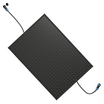 Tangkula 20" x 30" Heated Snow Melting Mat w/ 3 in/h Speed Non-Slip Rubber for Walkway