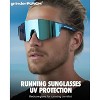 GRINDERPUNCH Running Polarized Volleyball Hiking Softball Gafas du Sol Runner Sunglasses Cycling Ski Sport Snowboard Baseball - 2 of 4