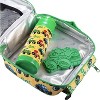 Bentology Kids Lunch Bag Set w Matching Water Bottle & Hard Ice Pack (Monster Trucks) Insulated Tote, Stainless Steel Insulated Thermos, Hard Ice Pack - 2 of 4