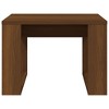 Clihome Modern Oak Side Table, Elegant Compact Square Accent Table for Living Room and Bedroom Decor - 4 of 4