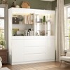 Famapy Modular Kitchen Pantry Cabinet with Light & Glass Doors - 2 of 4