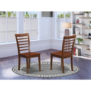 HomeStock Handmade Home Kitchen Chair - Set Of 2 - 1 of 3