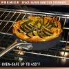 Calphalon Premier Space Saving 8 Quart Hard Anodized Aluminum Nonstick Multi-Pot Cookware with Tempered Glass Lid and Steamer Inserts - 4 of 4