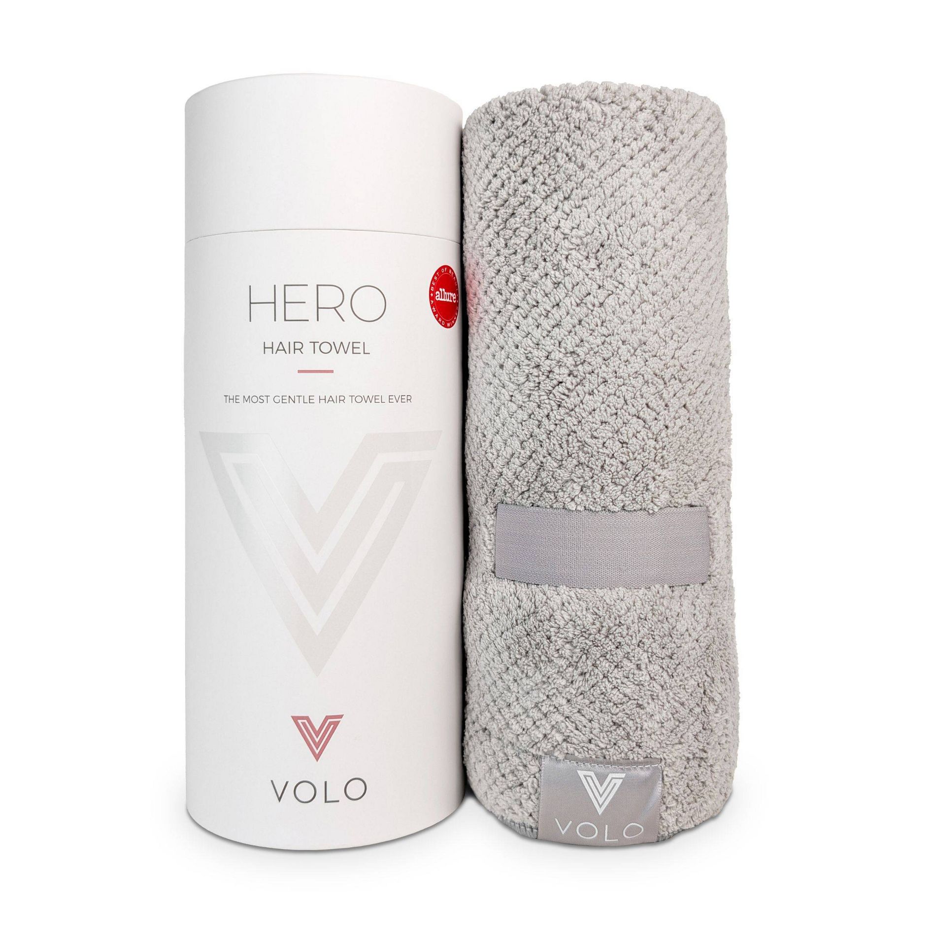 VOLO Beauty Hero Hair Towel - Luna Gray - Beauty Studio
