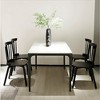 Farmhouse Dining Chair Set Of 2, Solid Wood Dining Room Chairs With Spindle High Back, Kitchen Chairs With Anti-slip Rubber Feet For Home Restaurant - 4 of 4