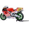 Honda NSR500 WGP500 Motorcycle #56 Red and White with Helmet "Baribari Legend" (1986) OVA 1/12 Model by Autoart - 2 of 4