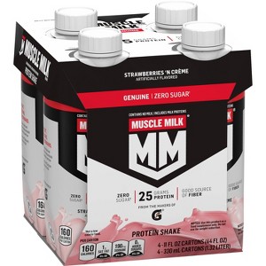 Muscle Milk Gen Strawberry Protein Shake - 4pk - 1 of 4