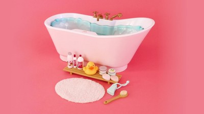 Our Generation Bath & Bubbles Bathtub Accessory Set For 18 Dolls