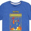 Boys' - Pokémon - Charmander Fire Type Retro Gamer Grid Short Sleeve Graphic T-Shirt - 2 of 4