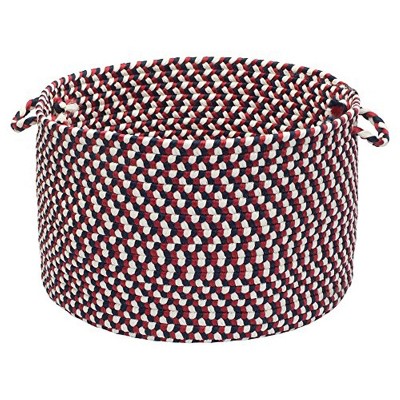 Colonial Mills American Basket - Multi 14"x14"x10"