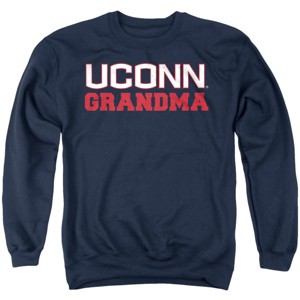 Men's University Of Connecticut Grandma Crewneck Sweatshirt - 1 of 4