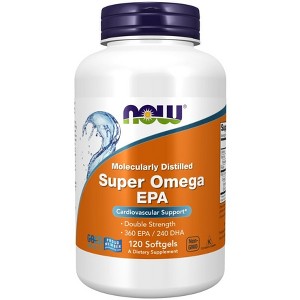Super EPA 1200mg by Now Foods  -  120 Softgel - 1 of 2