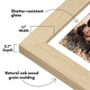 Americanflat Wide Molding Picture Frame with Mat - 3 of 4