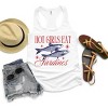 Simply Sage Market Hot Girls Eat Sardines Racerback Tank - 3 of 4