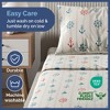 Kids 4 Piece Bed Sheet Set - Cute & Cozy Wrinkle-Resistant with Vibrant Designs - CGK Linens. - 4 of 4