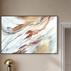 Art Remedy The Gold Splashes Boho Abstract Wall Art Framed - 2 of 4