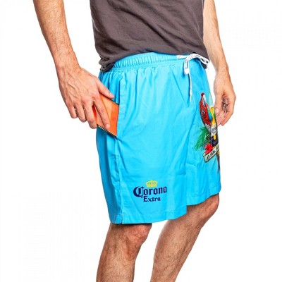 Corona Mens Corona Extra La Vida Mas Fina Tropical Board Shorts - Large — фото 4