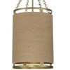 Minka Lavery Minka Windward Passage 14 1/2" Brass and Natural Rope 4-Light Pendant - 3 of 3