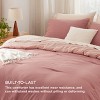 Reversible Comforter Set – Imitation Prewashed Fabric, All-Season Down Alternative - 3 of 4