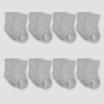 Gerber Baby 8pk Wiggle Proof Socks