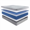 NicBex King Size 12 Inch Memory Foam Hybrid Mattress for a Cool Sleep,Pressure Relief,Medium Feel Mattresses,Gray - 3 of 4