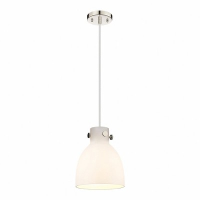 Newton Bell - 1 Light Pendant In Industrial Style-9.63 Inches Tall and 8 Inches Wide