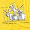 Curious George This Is George Adult T-Shirt - 2 of 4