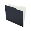 TOPS File Folder Recycled 9-1/2"x11-3/4" 1/3 Cut Tab 50/PK BK/WE 16101 - 3 of 3