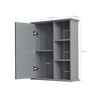 Aghana Digitals 23.6" Wall-Mounted Cabinet with Soft-Close Hinges - MDF Construction, Versatile - 3 of 3