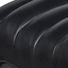 black vegan leather