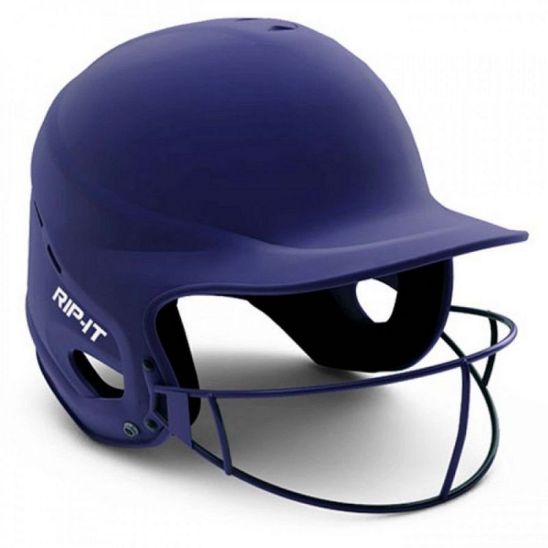 RIP-IT Vision Pro Matte Softball Batting Helmet, 1 of 2