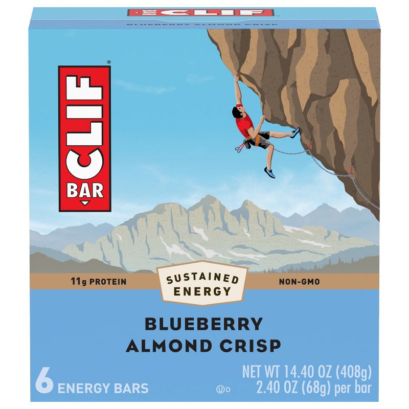 CLIF Bar Blueberry Almond Crisp Energy Bars, 3 of 10