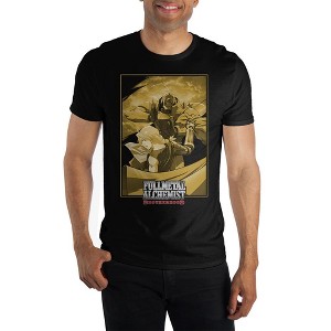 Full Metal Alchemist Anime Mens Graphic Tee - 1 of 3