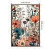 Amanti Art Meadow flowers 9 by Justyna Jaszke Framed Canvas Wall Art - 4 of 4