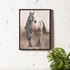 Melrose Framed Horse Canvas Art 24"H - 2 of 2