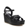 XTI Women's Criss Cross Wedge Sandals 144057 - 2 of 4