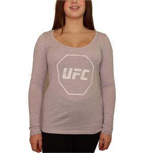 UFC Womens Distressed Logo Graphic T-Shirt - 1 of 4