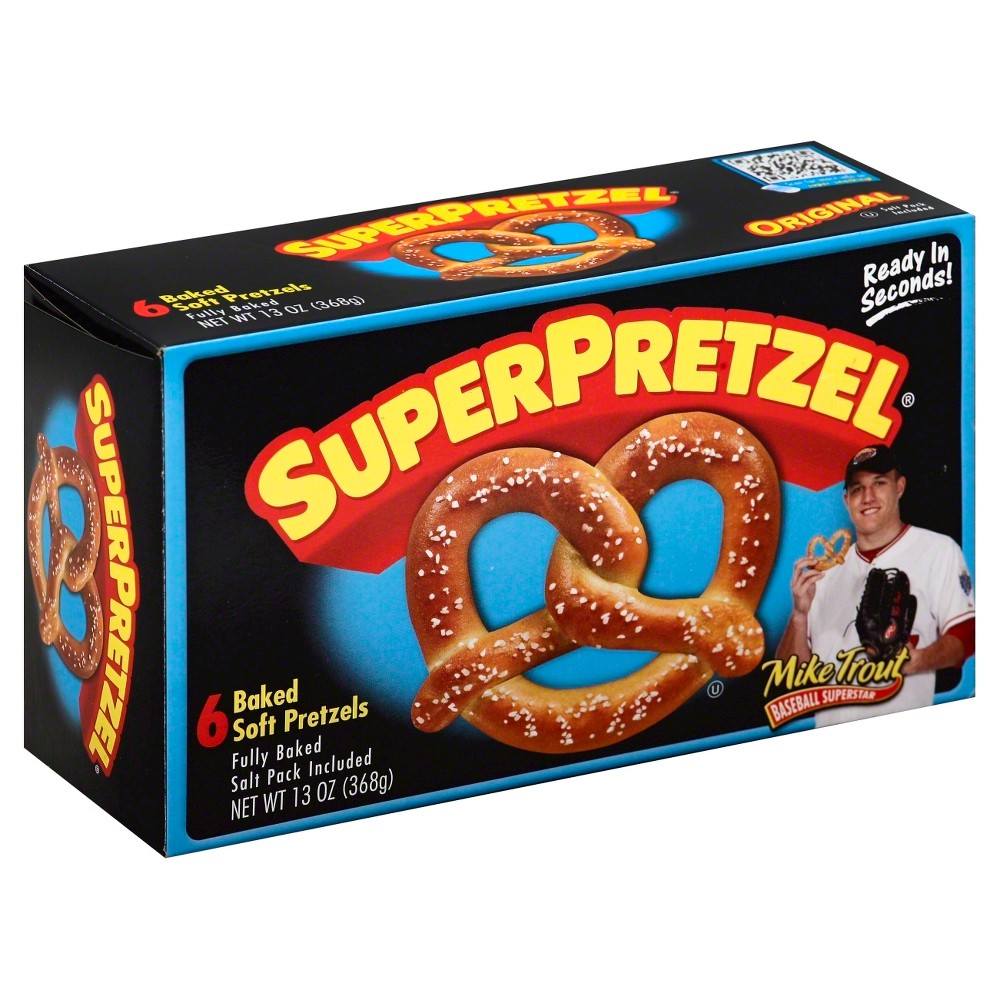 Upc 073321000189 Superpretzel Frozen Baked Soft Pretzels 6ct13oz 
