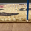 Kumasinova Rustic Wildlife & Southwest Area Rug – Deer, Bear, Fish & Duck Motifs for Living Room, Kid & Pet-Friendly, Stain-Resistant Door Mat - 4 of 4