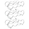 Sorbus 3 Tier Stackable Round Classic Style Metal Wine Racks for Bottles - Perfect for Bar, Cellar, Cabinet, Pantry, etc (Silver - Hold 12 Bottles) - 4 of 4
