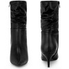 Perphy Women's Pointy Toe Slouches Kitten Heels Mid Calf Boots - 2 of 4