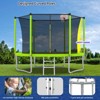Aukfa Trampoline with Safety Enclosure Net, Outdoor Trampoline Set with Ladder for Backyard Fun for Adults/Kids - 3 of 4