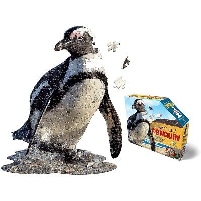 Madd Capp Games I AM Lil Penguin 100 Piece Animal-Shaped Jigsaw Puzzle