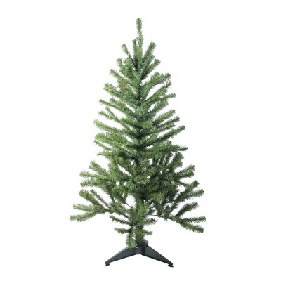 Northlight Canadian Pine Medium Artificial Christmas Tree - 4' - Unlit ...