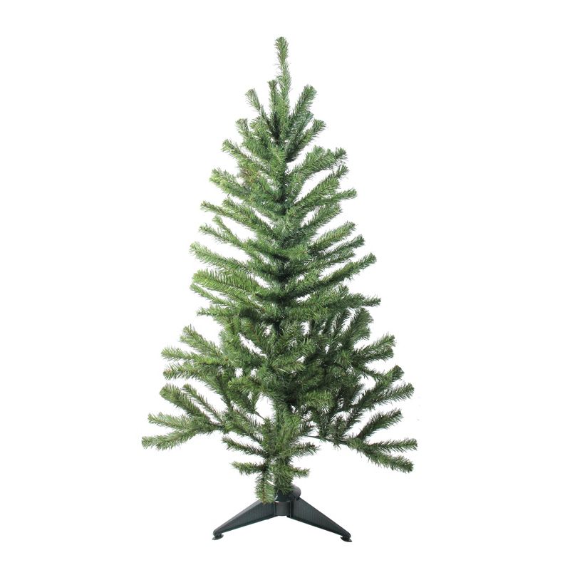 Northlight 4' Canadian Pine Medium Artificial Christmas Tree, Unlit, 1 of 7