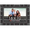 PosterPalooza | 16x10 Wide Bamboo Picture Frame, UV Acrylic, 4 Finishes - Brown, Black, Silver, and Natural - 2 of 4