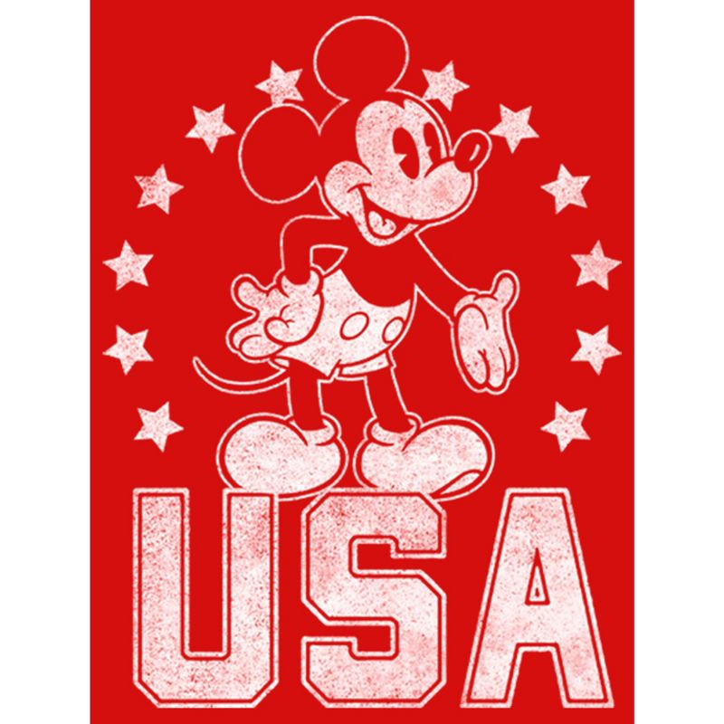 Girl's Disney Mickey USA Pride T-Shirt, 2 of 6