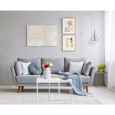Burnished Nickel Teardrop Plug-In Pendant Light