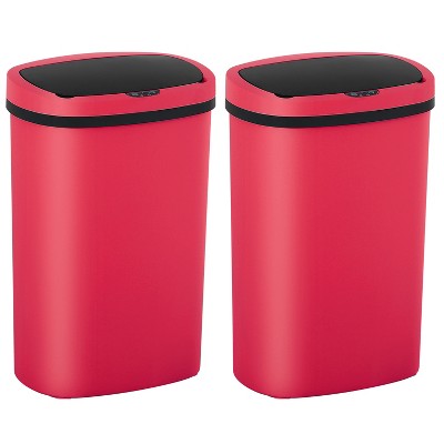 BestMassage 13 Gallon Trash Can Modern Touchless Garbage Can Kitchen Waste Bin with Large Capacity Waterproof Odor Control